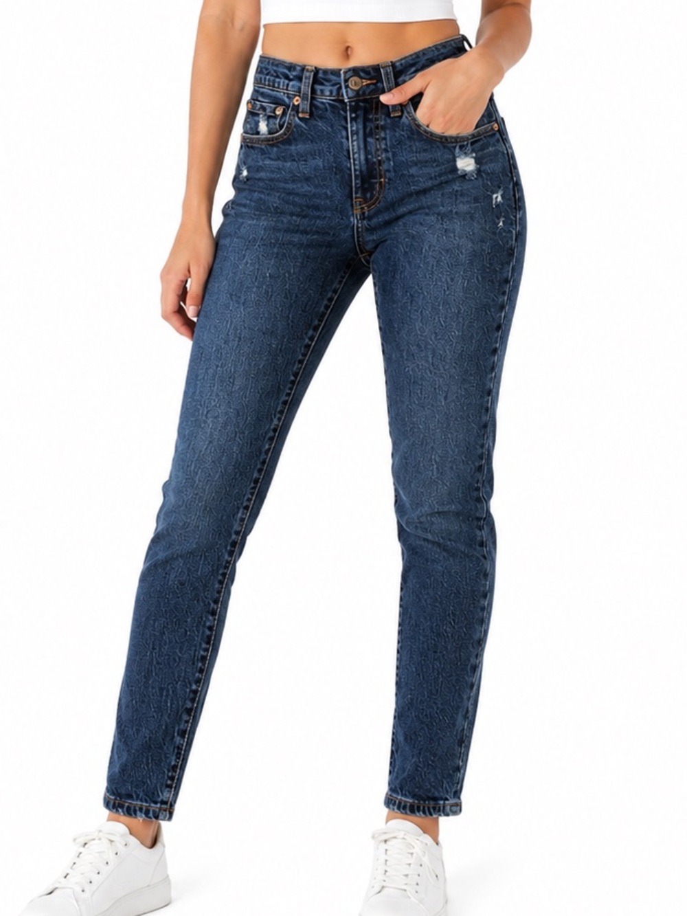 Levi's Women's Skinny Leg Jeans in Classic Blue Denim
